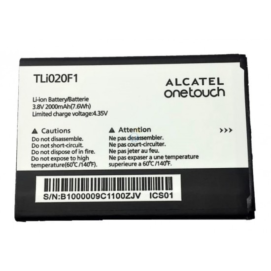 BATERIA TLI020F1 ALCATEL ONE TOUCH V500 VFD500 BULK